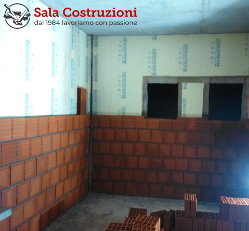 ristrutturazione per realizzazione locali rsa villa d'adda bg 04 sala costruzioni