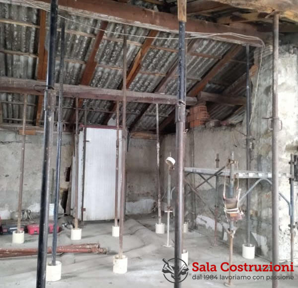 rifacimento tetto in sismabonus villa d'adda 03 sala costruzioni