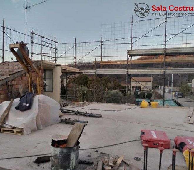 rifacimento tetto in sismabonus villa d'adda 14 sala costruzioni